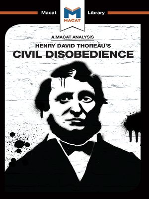cover image of An Analysis of Henry David Thoraeu's Civil Disobedience